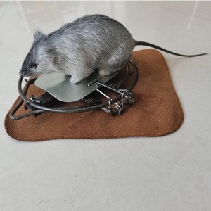 老鼠夹子铁质捕鼠器家用强力连续全自动灭鼠神器抓逮老鼠笼一窝端