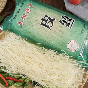安徽阜阳特产皮丝干货大席特色菜辣炒火锅配菜袋装纯猪皮制作500g