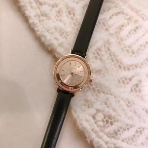 韩国专柜正品lloyd 新款 圆表盘 时来运转 诞生石表盘 皮带手表