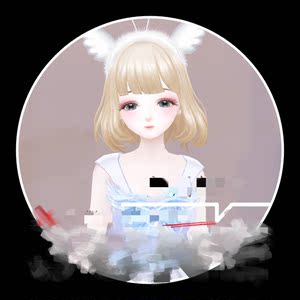 qq炫舞手游捏脸数据女款 幼女脸 可爱迷糊 010