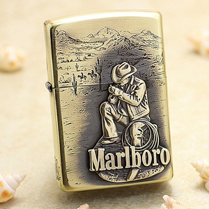 zippo万宝路牛仔