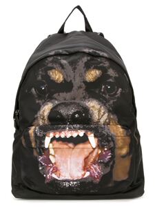 法国代购 纪梵希/givenchy17新款狗头罗威纳大狗男女款双肩包背包