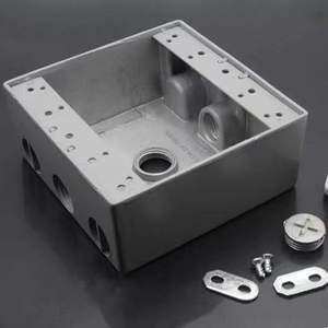 镀锌板sb-2接线盒工业风120*120美规开关插座金属底盒tb01288919720