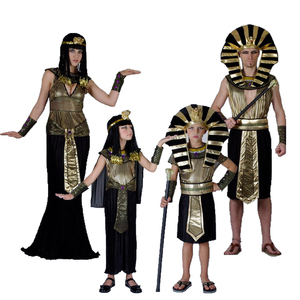 儿童节cosplay古罗马埃及男法老服装 成人女艳后希腊王子公主衣服