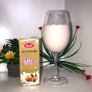牛奶初元花生,核桃,红枣1*10整箱早晚快餐《1月到期》抢购