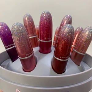 国现mac魅可2020年圣诞限定套装口红迷你子弹头十二支 美貌 礼物