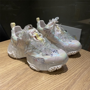 水晶老爹鞋休闲