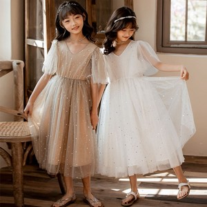 女童公主裙夏装闺蜜姐妹装超仙长裙舞台合唱六一儿童钢琴演奏礼服