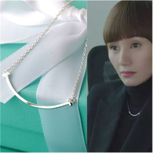 提夫尼蒂芙尼笑脸项链小号tiffany微笑锁骨链提督你官网帝都尼