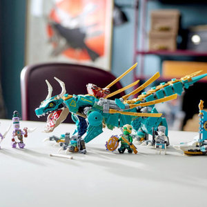 乐高积木71746幻影忍者丛林飞龙男孩益智力拼装玩具旋转术训练馆