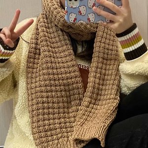 手编棒针线情侣围巾线粗线手工diy毛衣帽子编织材料包柔软毛线团