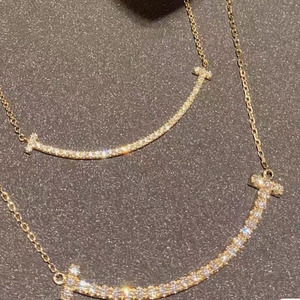 640人付款淘宝tf家族同款米珠项链嘻哈骰子笑脸锁骨链女彩虹怪兽吊坠