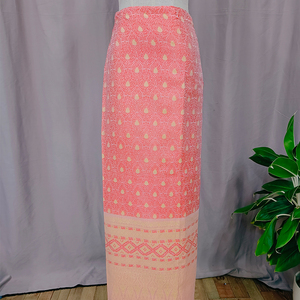 新款泰国傣筒裙多色单裙子精品傣族女裙民族特色裹裙时尚百搭片裙