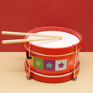 奥尔夫乐器鼓儿童敲鼓打鼓玩具婴儿宝宝鼓手拍鼓军鼓手鼓打击乐器