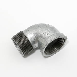 镀锌内外丝弯头4分6分1寸螺纹丝扣接头dn15 20 25 32 40 50 65 80