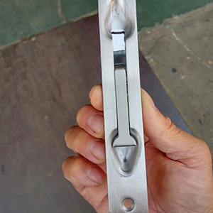 断桥铝门插销防盗门插销铝合金门内插销锁暗插销上下销子插销拴子