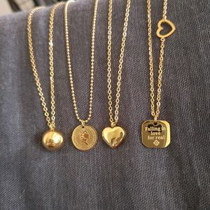 金币钱币项链女18k金古ins女王头像vintage简约复轻奢高级锁骨链