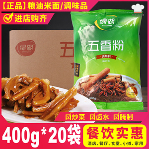 绿湖五香粉调味料400g*20袋整箱 单品卤味烧烤腌制香肠饺子包子馅