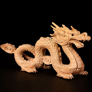 木雕龙木质