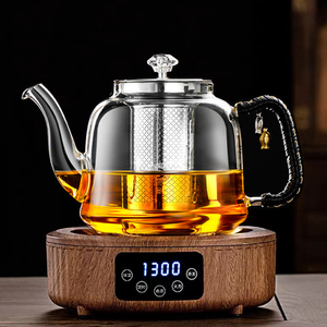 玉兰香煮茶壶大容量烧水壶茶具套装家用全自动电陶炉煮茶器煮茶炉
