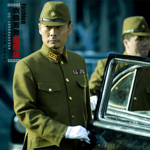 日本军官演出服装抗日舞台表演服士兵皇军鬼子太君大佐影视服装