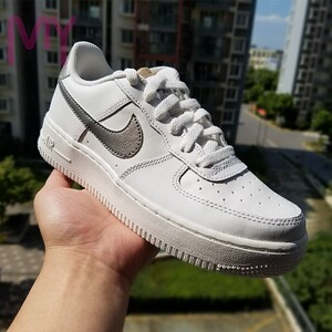 nike air force 1 low af1玫瑰金银勾 空军一号女低帮板鞋314219