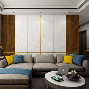 欧铂尼木门背景墙护墙板定制家用客厅墙面装饰板卧室墙体极简系列