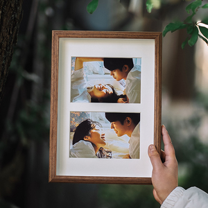 创意相框摆台两联组合宫格情侣婚纱照洗照片冲印做成相册画框定制