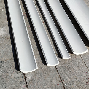 半圆弧形石膏线客厅吊顶装饰板可弯阳角收口条内圆外圆造型定制