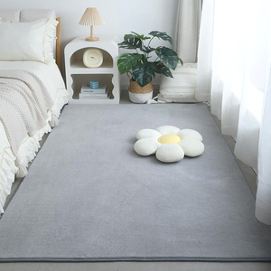 地毯卧室床边毯加厚隔音床前毯极简风客厅地垫全铺床下脚垫可机洗