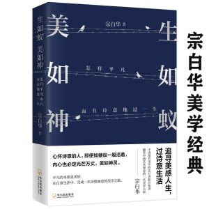 生如蚁，美如神：怎样平凡而有诗意地过一生宗白华美学散文经典讲美学艺境美学与艺术讲稿等书籍