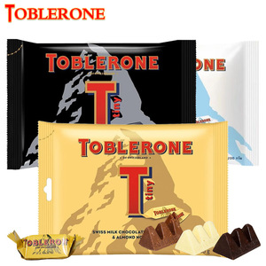 瑞士进口Toblerone三角巧克力牛奶黑巧白巧独立迷你袋装200g