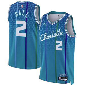 美式正品 2号ball 三球鲍尔球衣 黄蜂队2022城市版75周年12乌布雷