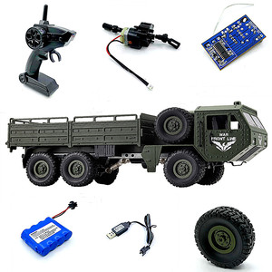 遥控卡车东方9号六轮越野车仿真玩具diy拼装军事模型JJRC Q75配件