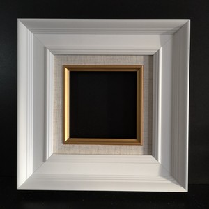黑色白色实木画框油画外框装裱定做素描水彩画装裱油画框定制尺寸