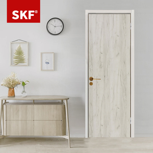 skf木门北欧风卧室门实木复合免漆门日式原木色平板套装门碳晶门