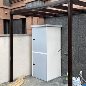 莫腾户外洗衣机柜10公斤及以上滚筒洗衣机双层双排柜防雨防晒防潮