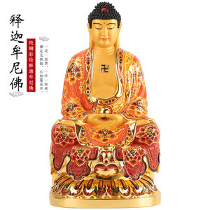 同款货源varus旗舰店天猫999足金佛头吊坠黄金双面佛项链女如来