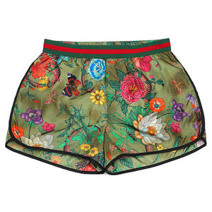 gucci 代购 男士 18ss 彩色 休闲裤 短裤 沙滩裤 430780