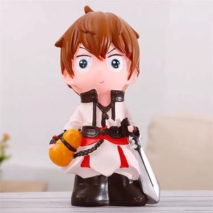 悠悠石膏模具王者荣耀 李白 高24cm乳胶模具 儿童益智手工制作diy