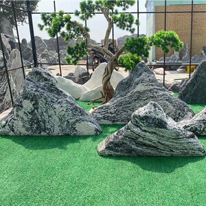 雪浪石景观石枯山水