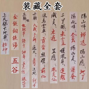 净宅装藏神像财神观音用品全套装藏用品七香十二精药散装装脏