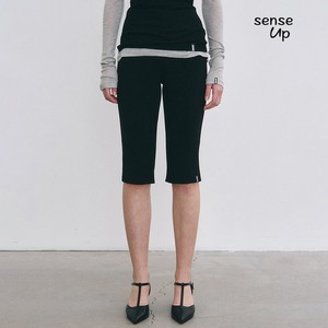SENSEUP24春韩国正品NICK&NICOLE设计师品牌后开叉显瘦短裤