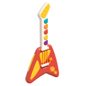 弥鹿尤克里里儿童宝宝小电吉他迷你玩具仿真可弹奏乐器初学者塑料