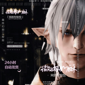 ff14捏脸 最终幻想14数据 npc男精脸型数据 奥尔什方自动发货