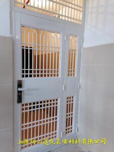 上海铝合金阳台窗金钢网纱窗楼梯过道门304不锈钢烤漆进户防盗门