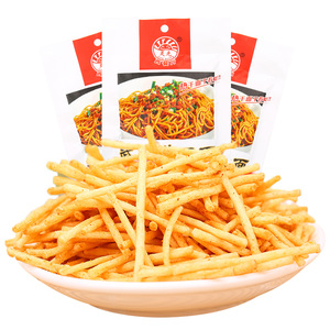 包邮灵光武汉热干面18g*30袋膨化零食小吃调味面制品麻辣素食辣条