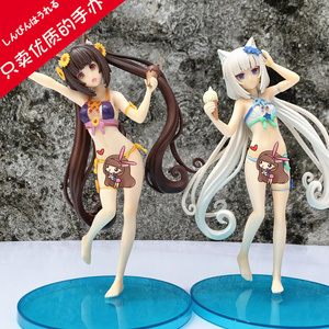nekopara 泳装巧克力与香子兰 手办动漫游戏机箱公仔摆件美少女