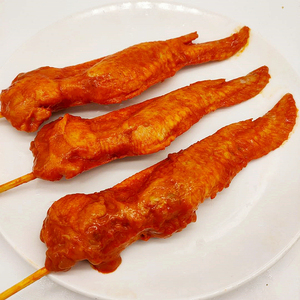 奥尔良烤翅商用油炸无双剑翅调理腌制烤全翅10串烧烤食材霸王烤翅