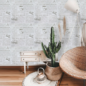 报纸墙壁纸